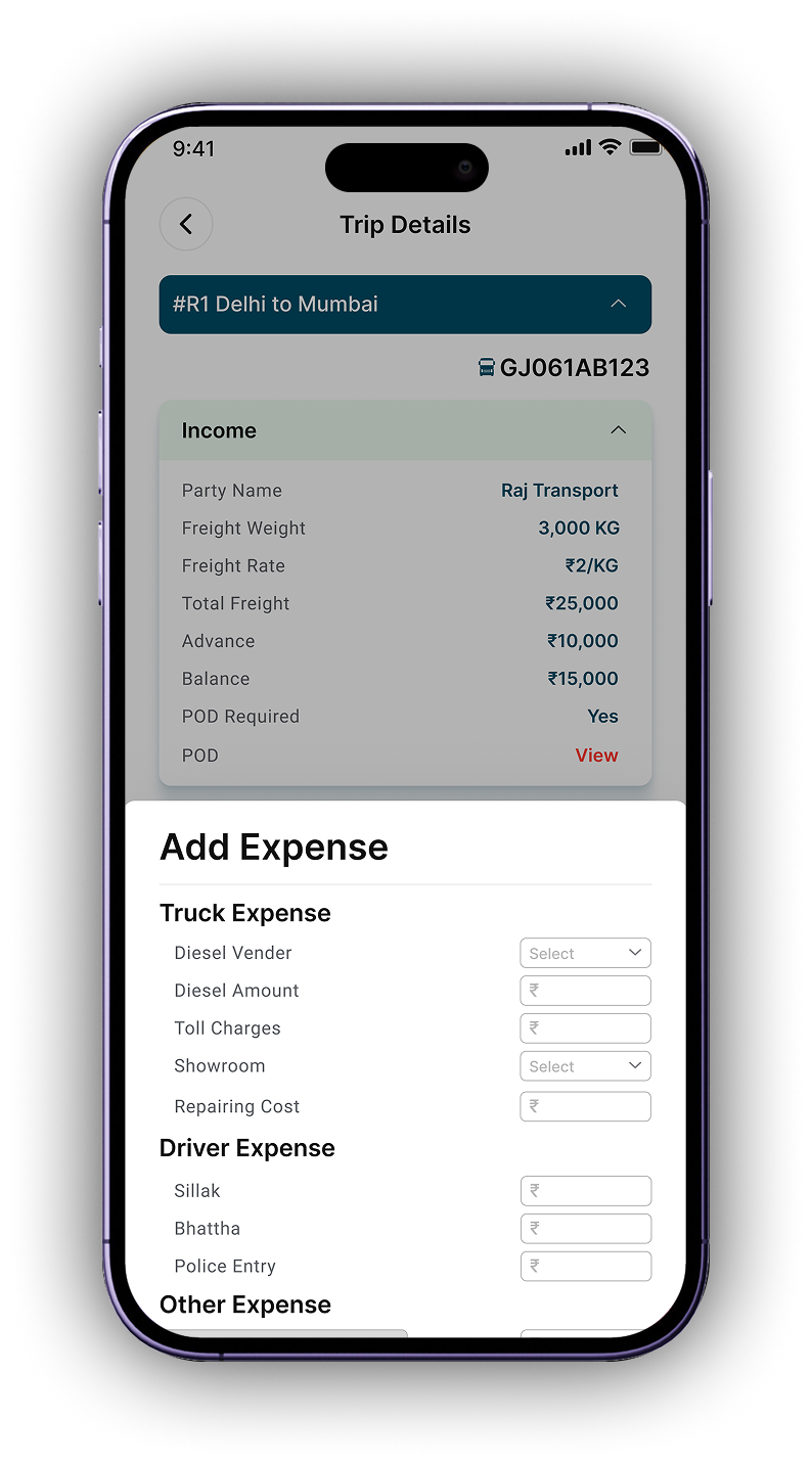 Record expenses